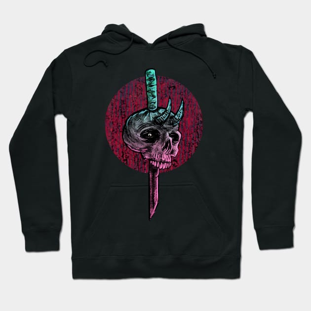 Death Skull No. I Hoodie by DeathAnarchy